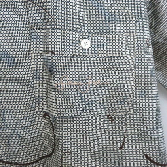 COPY - Sean John Floral Abstract Club Shirt Shirt - Picture 5 of 8